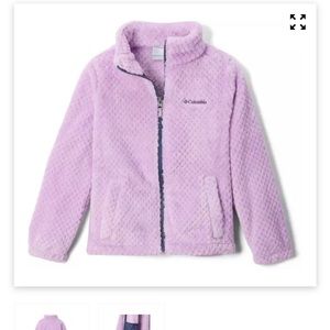 New Columbia Girls Fire Side Sherpa Full Zip jacket